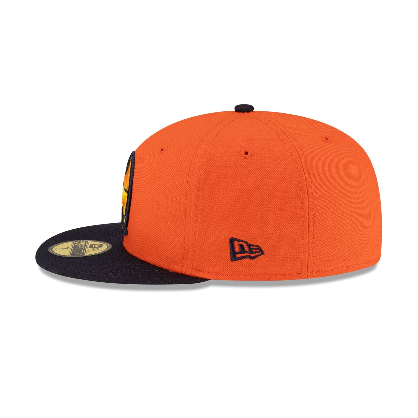 Las Vegas Aviators Authentic Collection Alt Orange 59FIFTY Fitted Hat