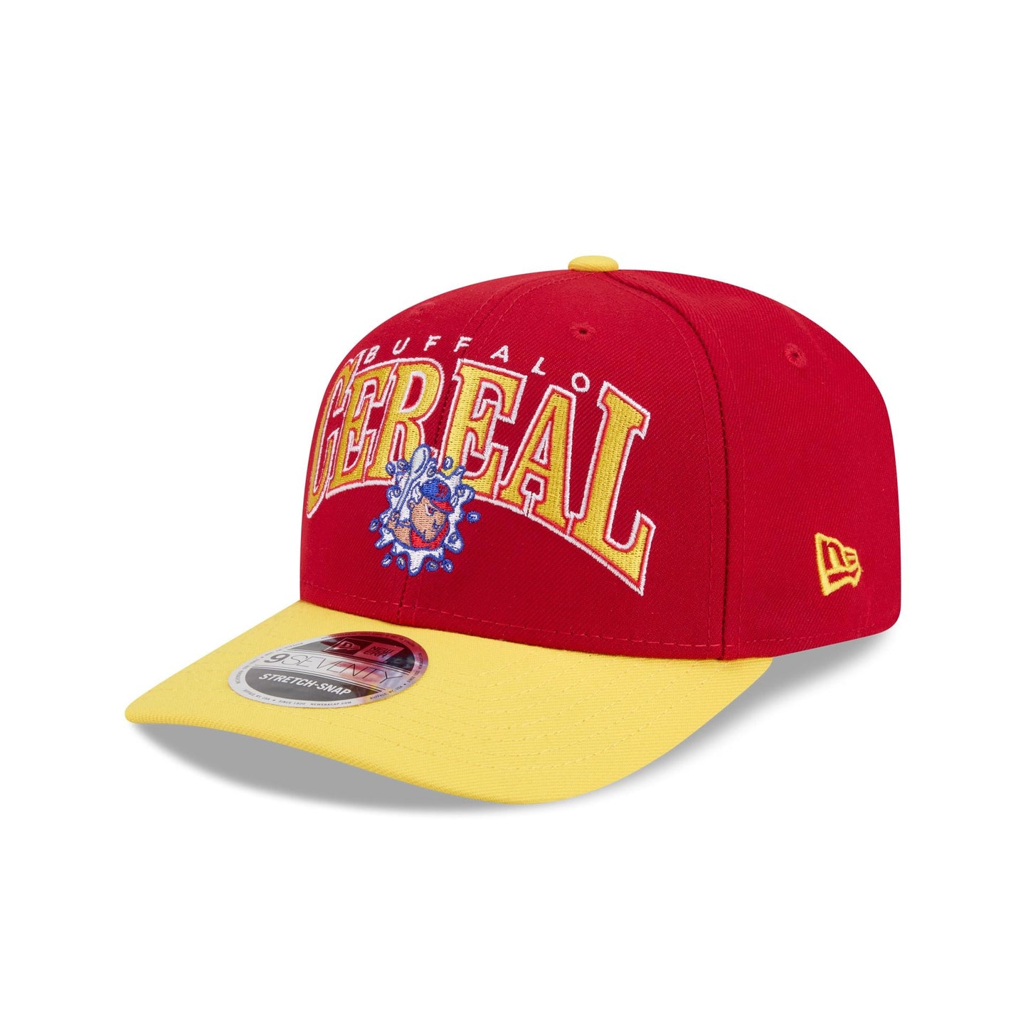 Buffalo Bisons Theme Night Wordmark 9SEVENTY Stretch-Snap Hat