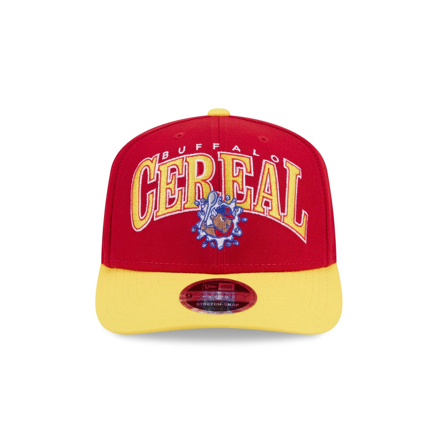 Buffalo Bisons Theme Night Wordmark 9SEVENTY Stretch-Snap Hat