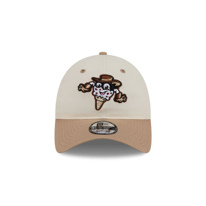 Binghamton Rumble Ponies Theme Night Beige 9TWENTY Adjustable Hat