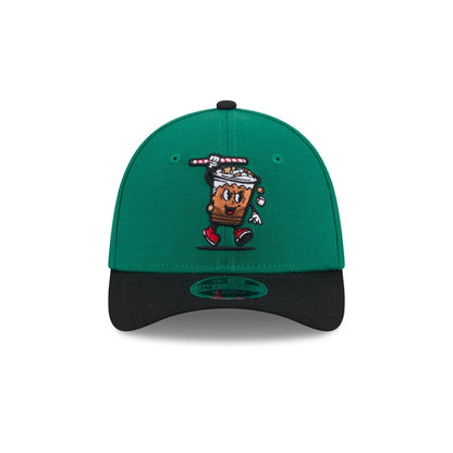 Reading Fightin Phils Theme Night Green 39THIRTY M-Crown Stretch Fit Hat