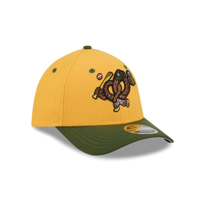 Reading Fightin Phils Theme Night Yellow 39THIRTY M-Crown Stretch Fit Hat