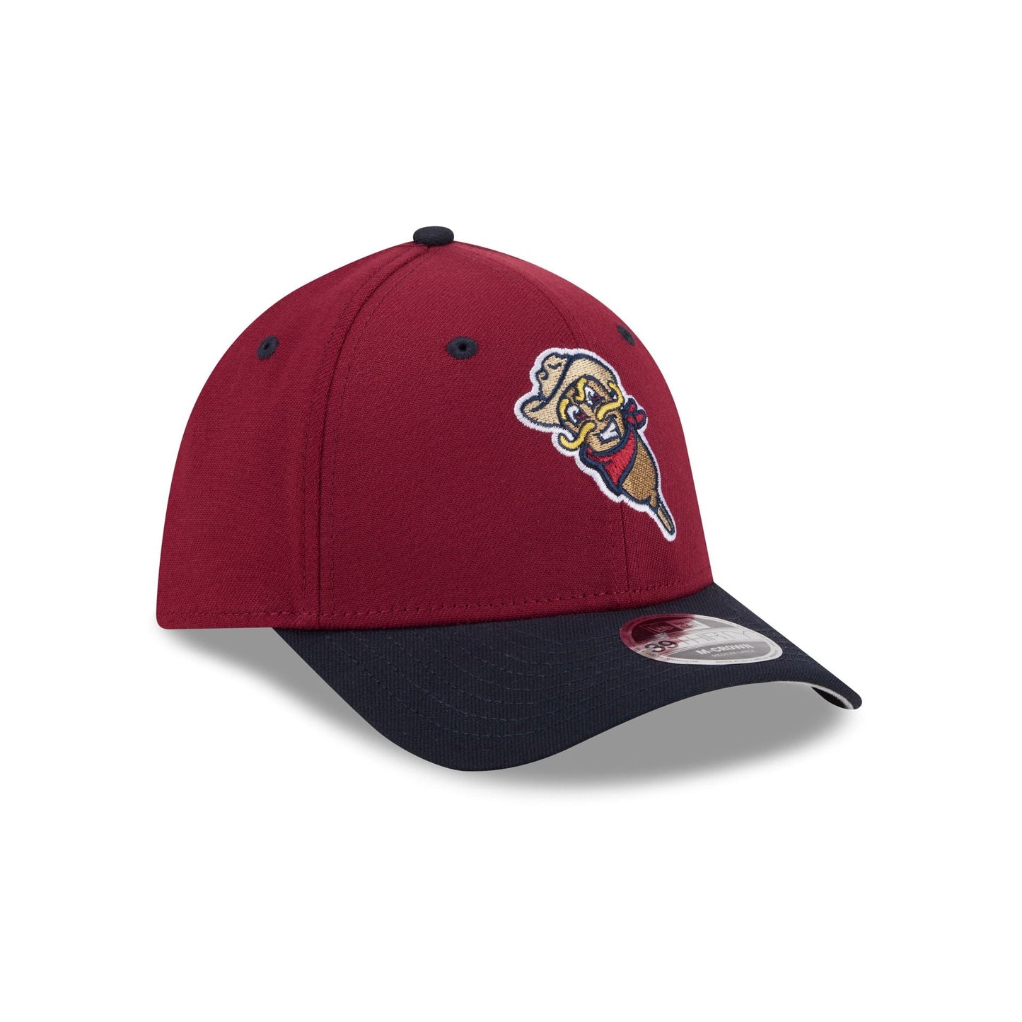 Frisco RoughRiders Theme Night Maroon 39THIRTY M-Crown Stretch Fit Hat