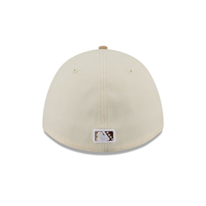 Binghamton Rumble Ponies Theme Night Beige 39THIRTY M-Crown Stretch Fit Hat