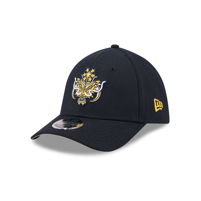 Durham Bulls Theme Night Navy 39THIRTY M-Crown Stretch Fit Hat