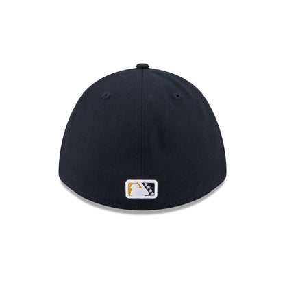 Durham Bulls Theme Night Navy 39THIRTY M-Crown Stretch Fit Hat
