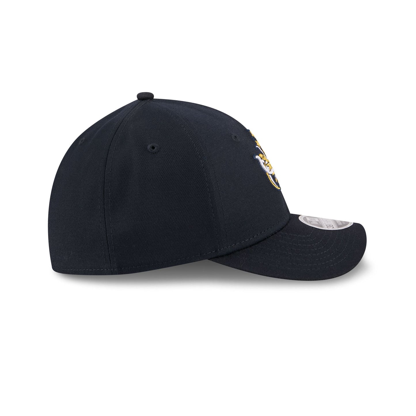 Durham Bulls Theme Night Navy 39THIRTY M-Crown Stretch Fit Hat