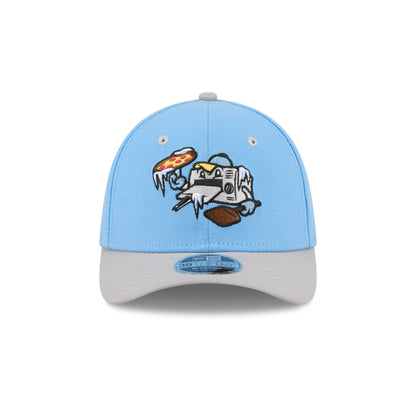 Wisconsin Timber Rattlers Theme Night Light Blue 39THIRTY M-Crown Stretch Fit Hat