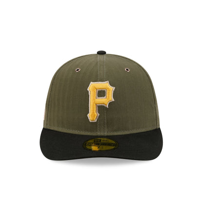 Pittsburgh Pirates Three Looms American Herringbone 59FIFTY Fitted Hat
