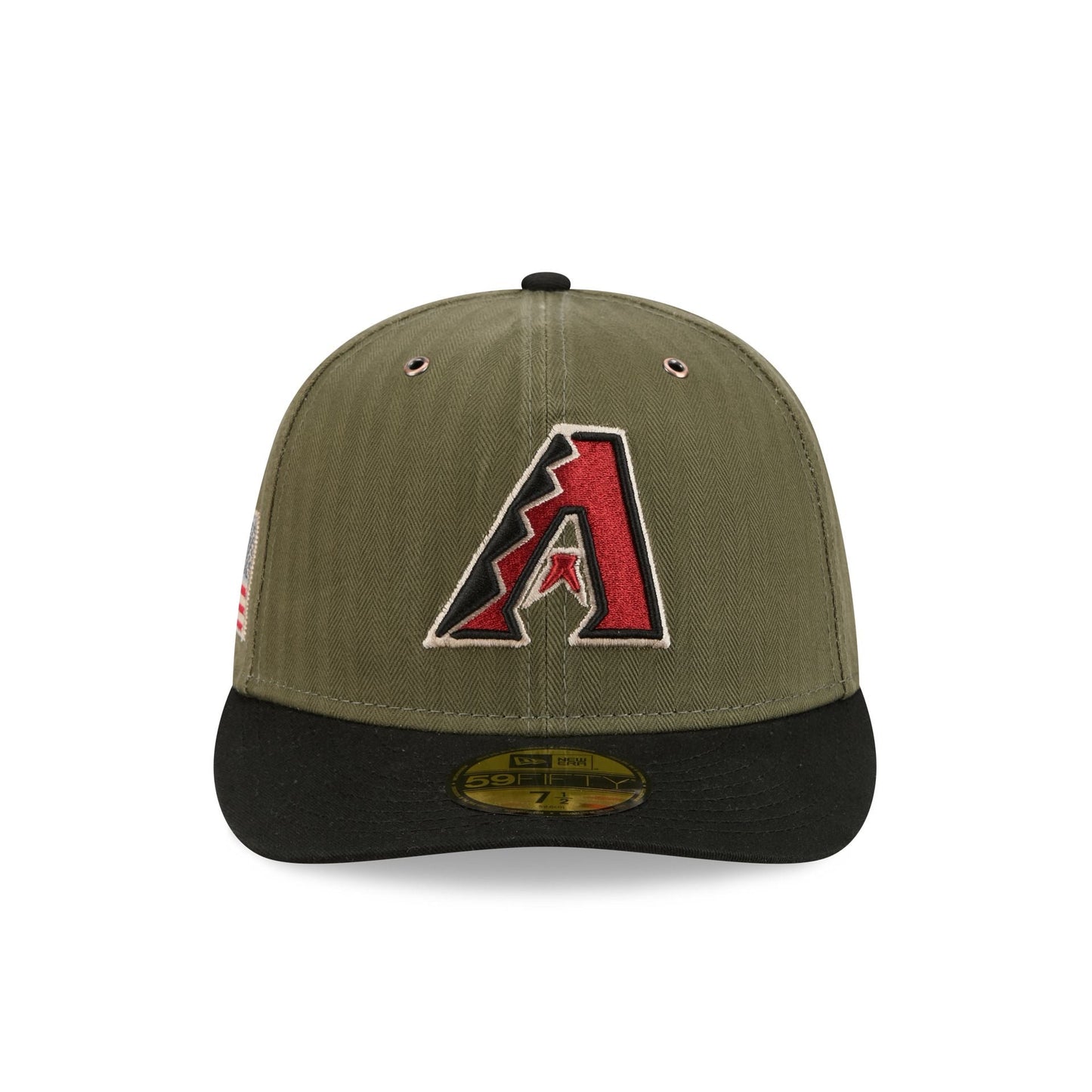 Arizona Diamondbacks Three Looms American Herringbone 59FIFTY Fitted Hat