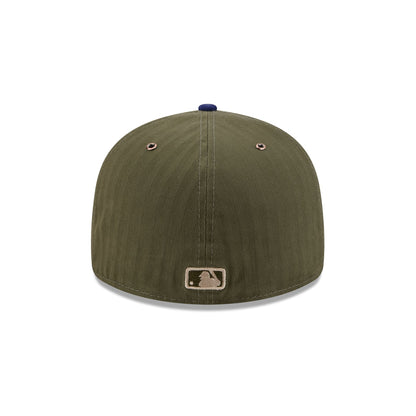 Chicago Cubs Three Looms American Herringbone 59FIFTY Fitted Hat