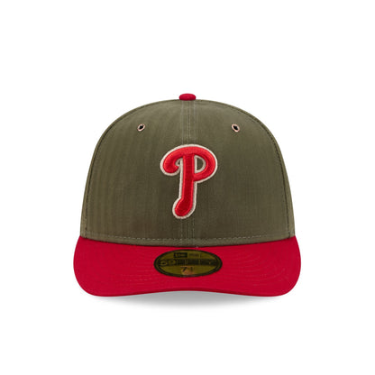 Philadelphia Phillies Three Looms American Herringbone 59FIFTY Fitted Hat