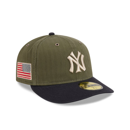 New York Yankees Three Looms American Herringbone 59FIFTY Fitted Hat