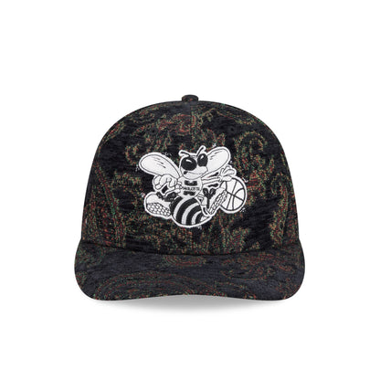 Charlotte Hornets Three Looms Jacquard Chenille 59FIFTY Fitted Hat