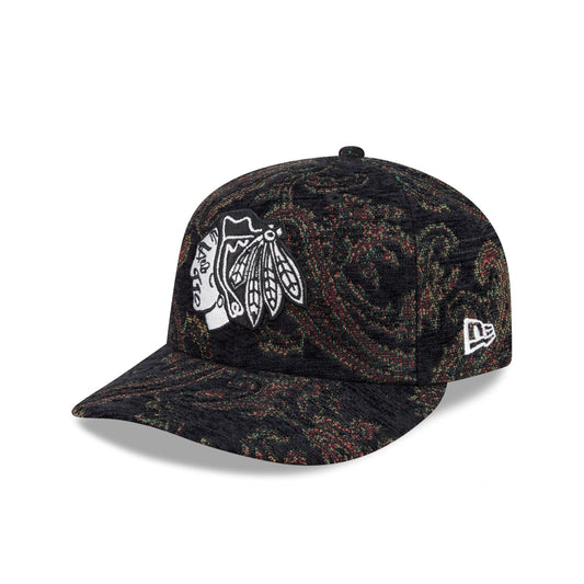 Chicago Blackhawks Three Looms Jacquard Chenille 59FIFTY Fitted Hat