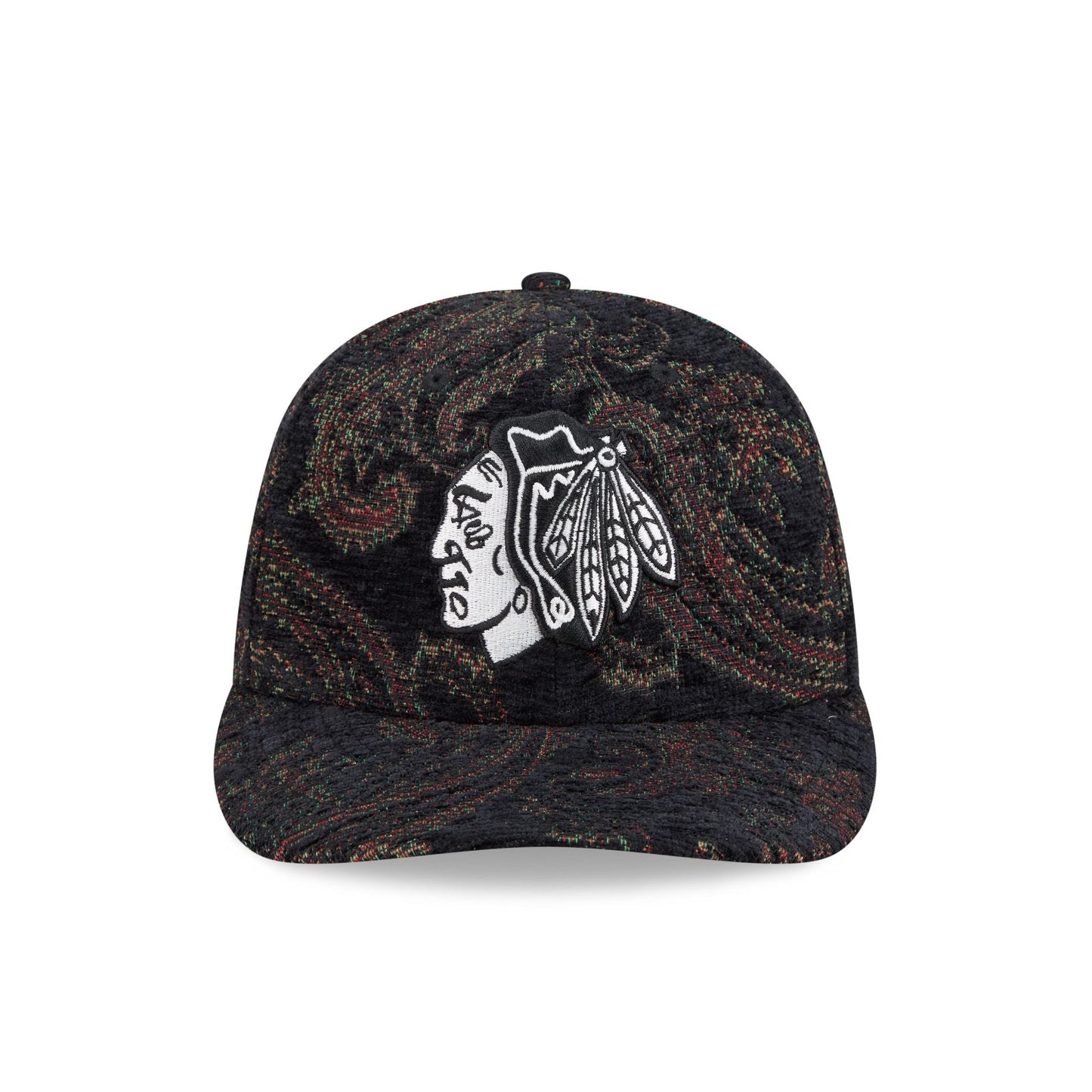 Chicago Blackhawks Three Looms Jacquard Chenille 59FIFTY Fitted Hat