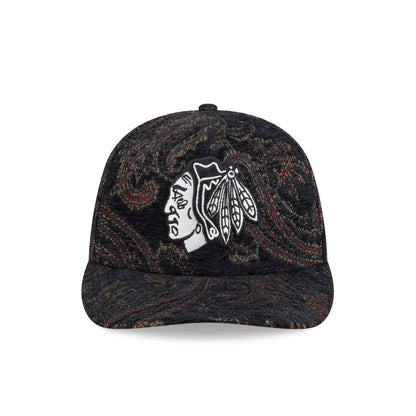 Chicago Blackhawks Three Looms Jacquard Chenille 59FIFTY Fitted Hat