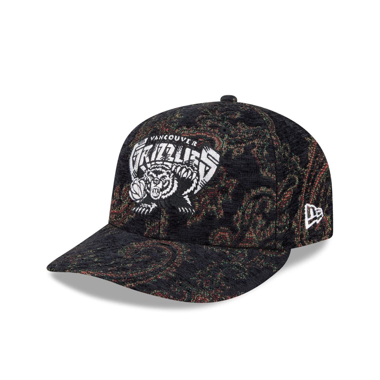 Vancouver Grizzlies Three Looms Jacquard Chenille 59FIFTY Fitted Hat