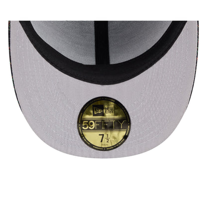 Vancouver Grizzlies Three Looms Jacquard Chenille 59FIFTY Fitted Hat