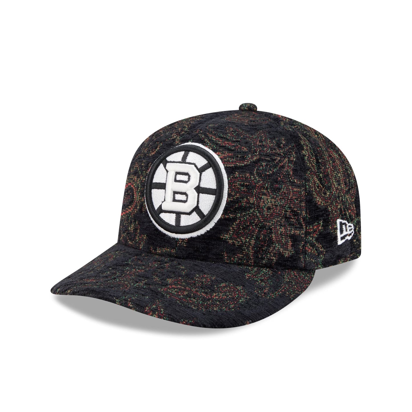Boston Bruins Three Looms Jacquard Chenille 59FIFTY Fitted Hat