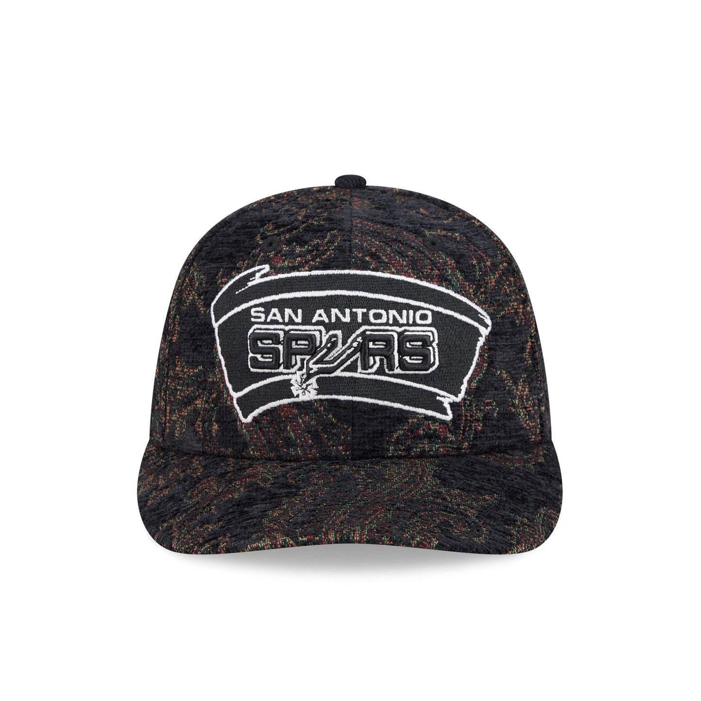 San Antonio Spurs Three Looms Jacquard Chenille 59FIFTY Fitted Hat