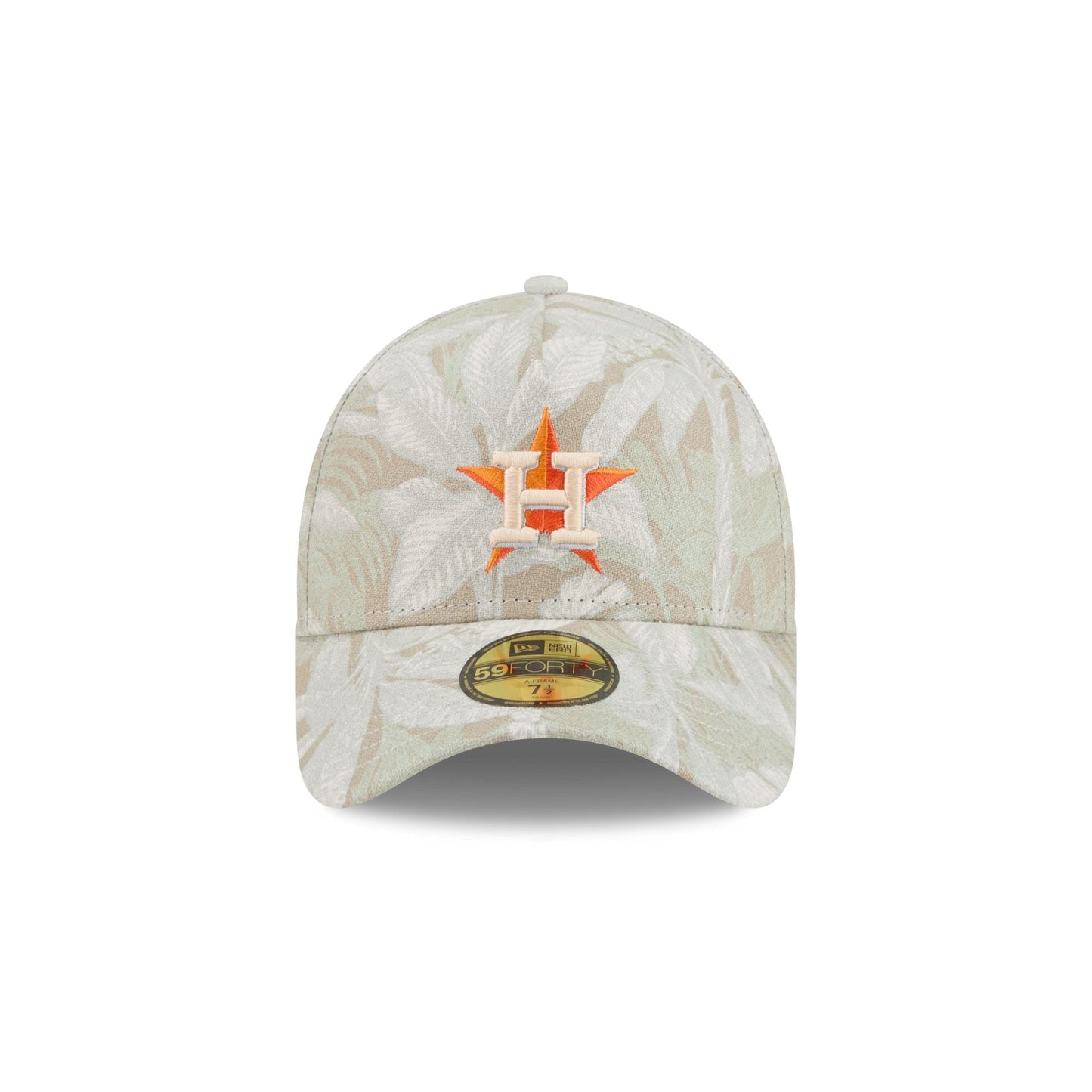 Houston Astros Three Looms Leafy Palm 59FORTY A-Frame Fitted Hat