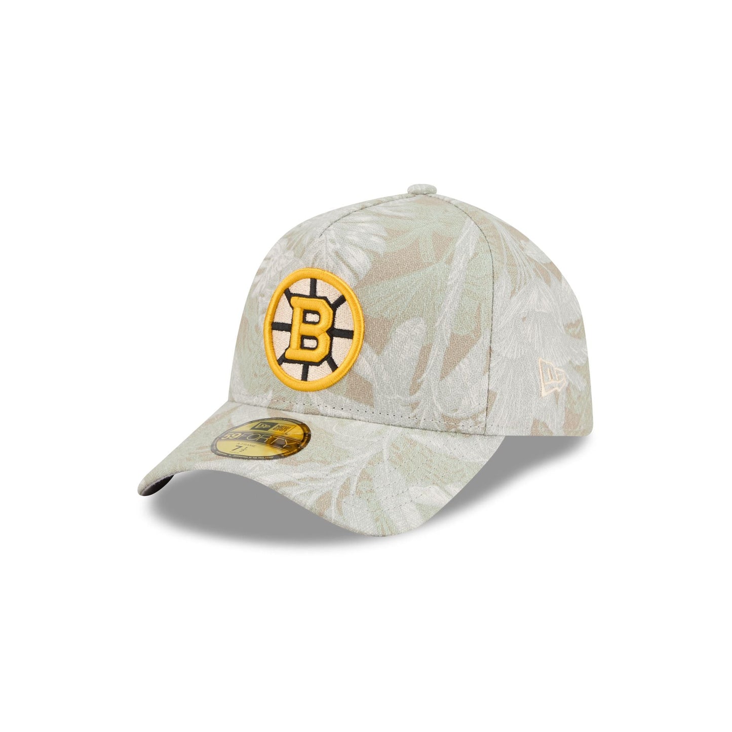 Boston Bruins Three Looms Leafy Palm 59FORTY A-Frame Fitted Hat