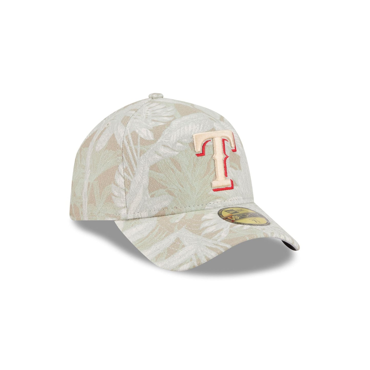 Texas Rangers Three Looms Leafy Palm 59FORTY A-Frame Fitted Hat