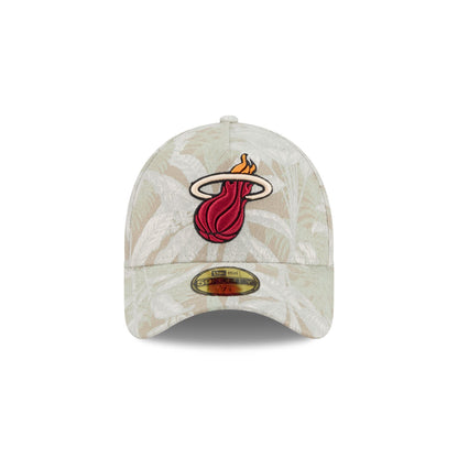 Miami Heat Three Looms Leafy Palm 59FORTY A-Frame Fitted Hat