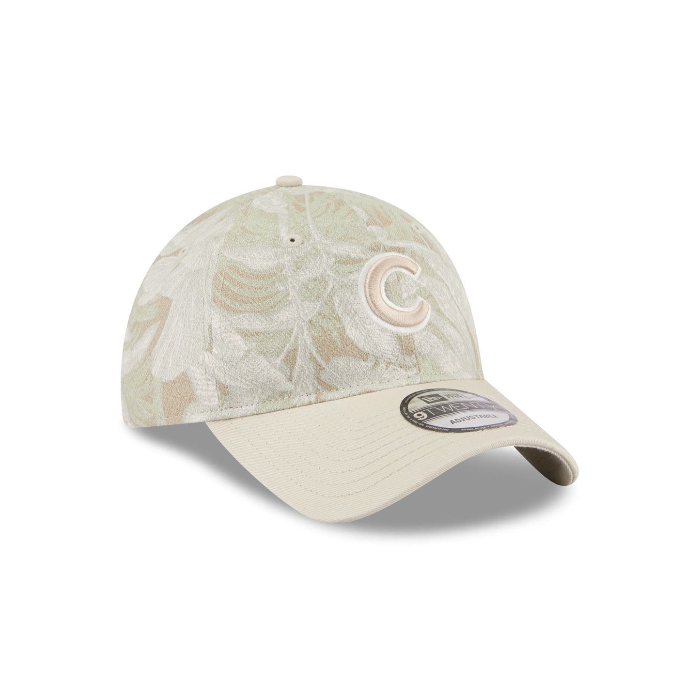 Chicago Cubs Three Looms Leafy Palm 9TWENTY Adjustable Hat