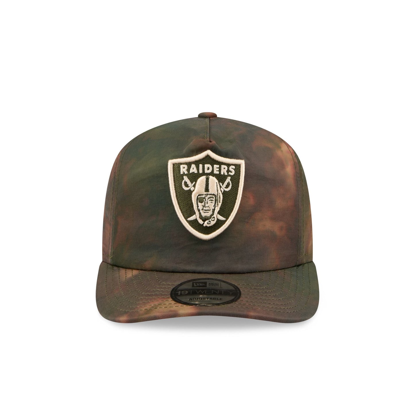 Las Vegas Raiders Three Looms Nylon Wash Dye 19TWENTY Adjustable Hat