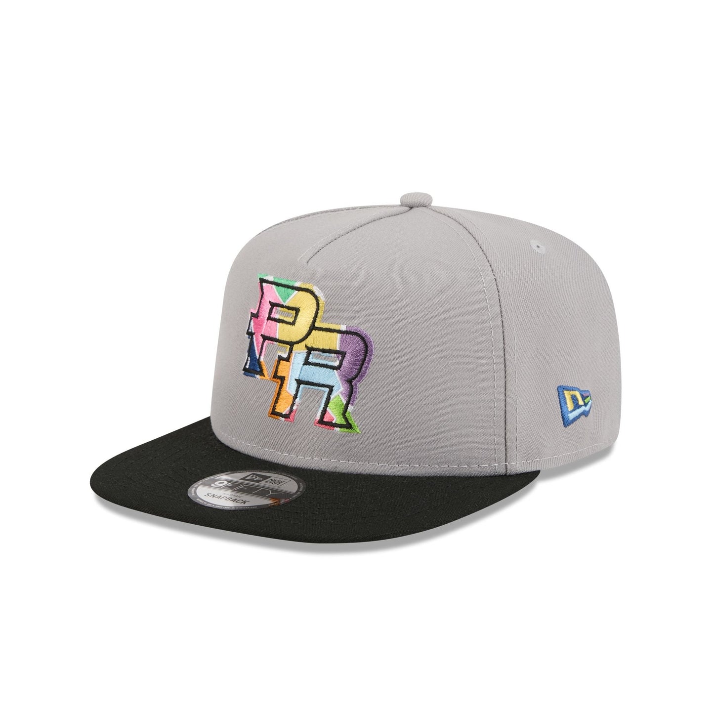 Puerto Rico Yaucromatic Gray 9FIFTY A-Frame Snapback Hat