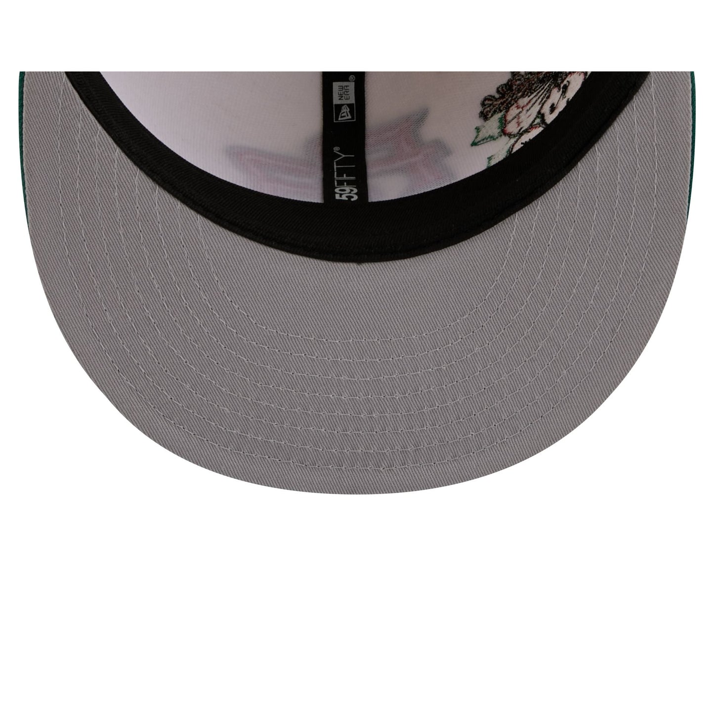 Puerto Rico Red Flower 59FIFTY Fitted Hat