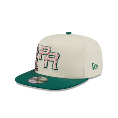 Puerto Rico Pink Flower 9FIFTY A-Frame Snapback Hat