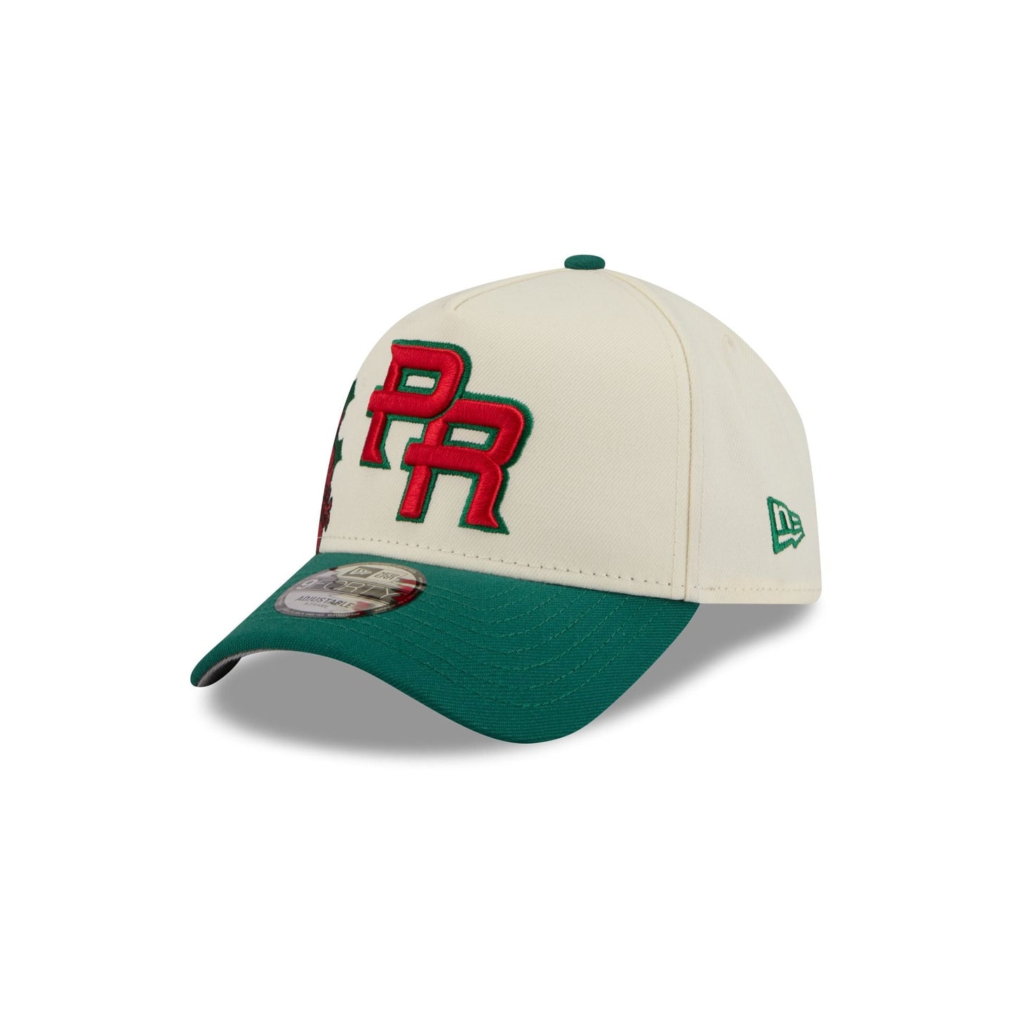 Puerto Rico Red Flower 9FORTY A-Frame Snapback Hat