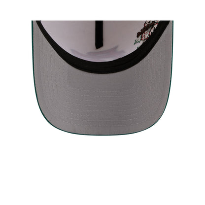 Puerto Rico Red Flower 9FORTY A-Frame Snapback Hat