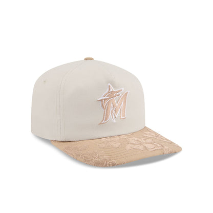 Miami Marlins Stone Floral 19TWENTY Adjustable Hat