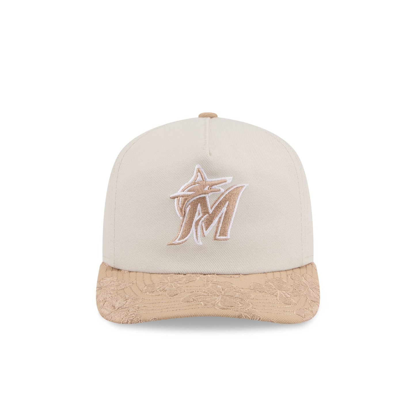 Miami Marlins Stone Floral 19TWENTY Adjustable Hat
