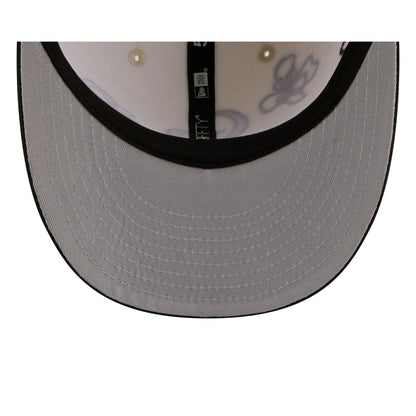 Colorado Rockies Floral Outline 59FIFTY Fitted Hat