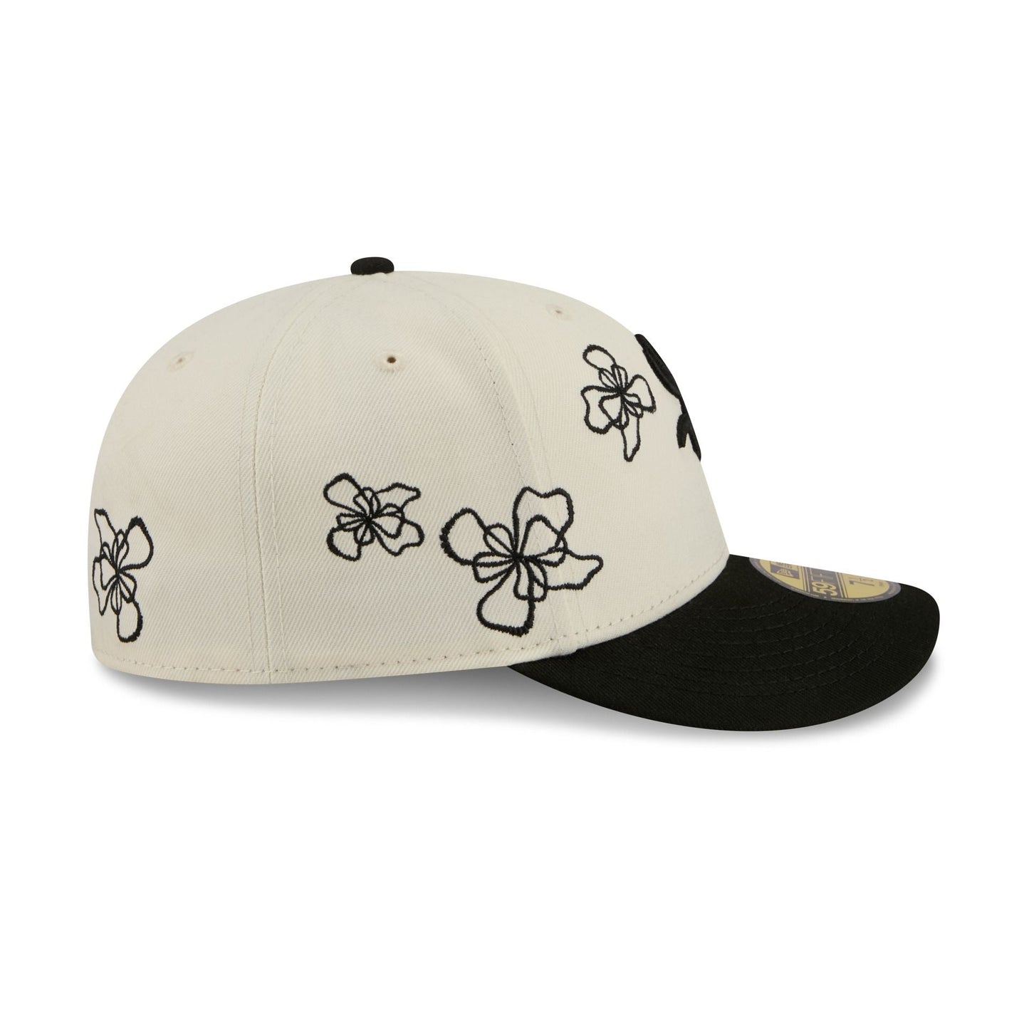 Chicago White Sox Floral Outline 59FIFTY Fitted Hat