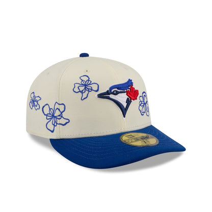 Toronto Blue Jays Floral Outline 59FIFTY Fitted Hat