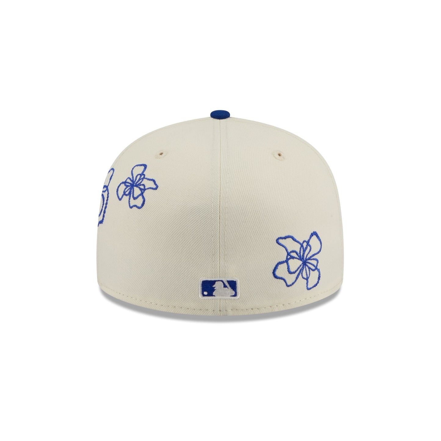 Chicago Cubs Floral Outline 59FIFTY Fitted Hat