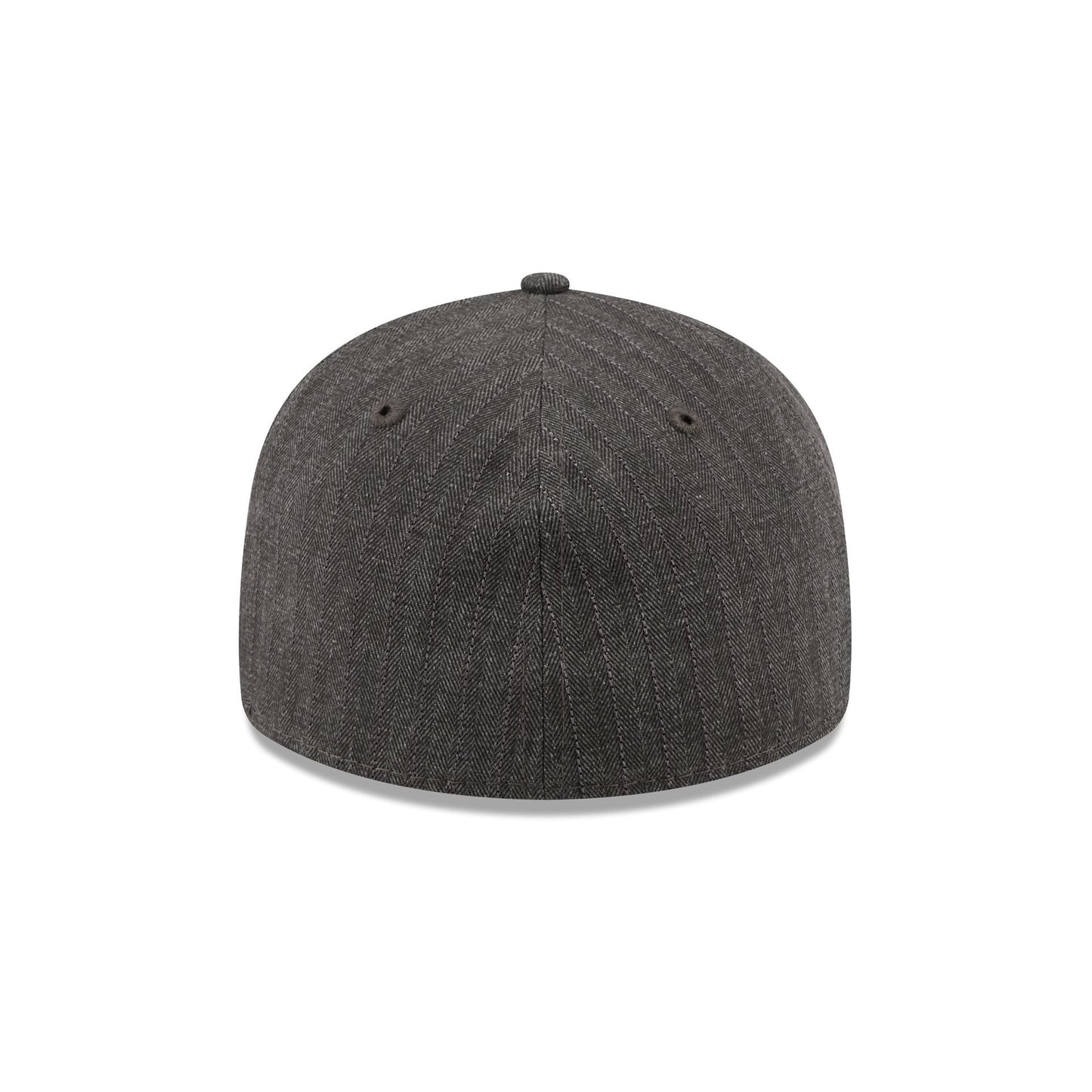 New Era Cap Herringbone Black Retro Crown 59FIFTY Fitted Hat