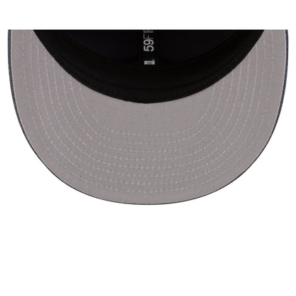 New Era Cap Herringbone Slate Retro Crown 59FIFTY Fitted Hat