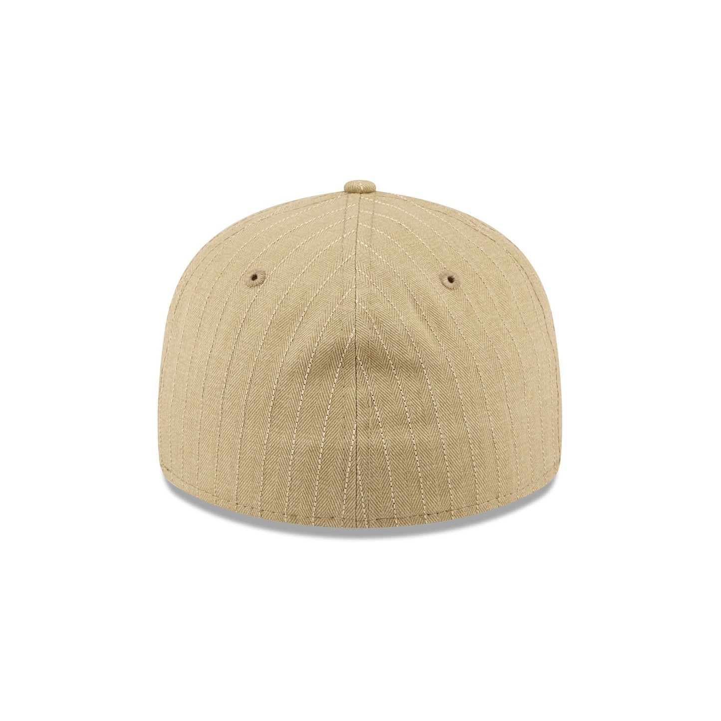New Era Cap Herringbone Tan Retro Crown 59FIFTY Fitted Hat