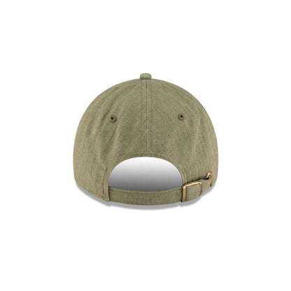 New Era Cap Herringbone New Olive Casual Classic Adjustable Hat