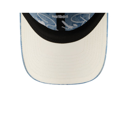 Boston Red Sox Blue Leaves Casual Classic Adjustable Hat