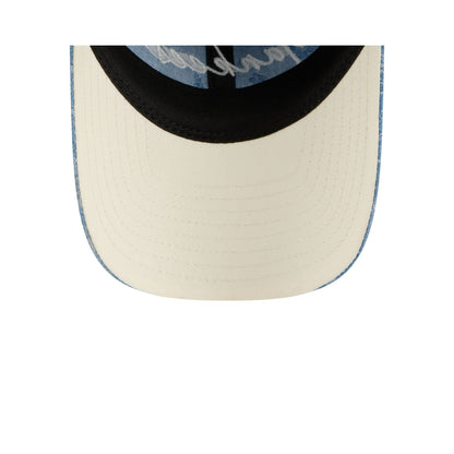 New York Yankees Blue Leaves Casual Classic Adjustable Hat