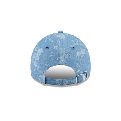 Los Angeles Dodgers Blue Leaves Casual Classic Adjustable Hat