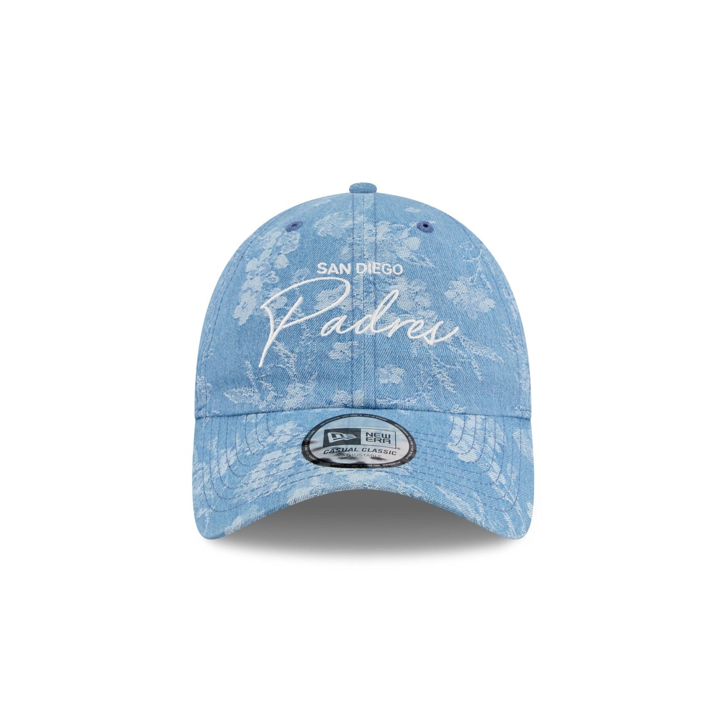San Diego Padres Blue Leaves Casual Classic Adjustable Hat